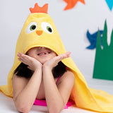 Rabitat Super soft hooded bath towel- bird