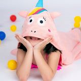 Rabitat super soft hooded bath towel - unicorn
