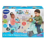 Vtech 2-In-1 Ride & Balance Scooter - Teal