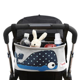 3 Sprouts- Whale Stroller Organizer