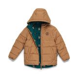Crywolf Reversible Eco Puffer Tan Wolf