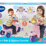 Vtech 2-In-1 Ride & Balance Scooter - Pink