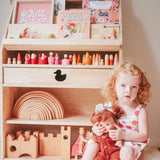 EVE Solid Wood Display Bookcase