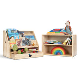 EVE Solid Wood Display Bookcase