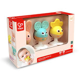 Hape- Cheery Critter Rattle Trio
