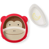 Skip Hop Zoo Smart Serve Plate & Bowl Monkey