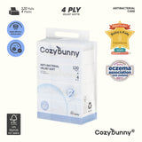 CozyBunny Family Care Bundle – Antibacterial Tissues & Botanical Defense Wipes