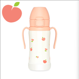 Grosmimi -Stainless Steel Straw Cup - Peach Flower