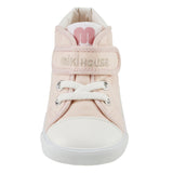 Miki House Pink First & Second Step Shoe