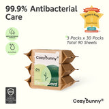 Cozy Bunny-  Germ Guard Botanical Defense Wipes