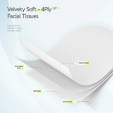Cozy Bunny Velvet Soft Antibacterial Facial Tissues