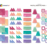 Connetix- 120 Piece Pastel Creative Pack