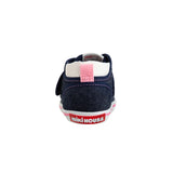 Miki House Bunny Second Step Shoe in Pink & Denim