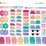 Connetix- 202 pc Pastel Mega Pack