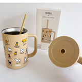 Thermos x Zero Per Zero The Compact Straw Mug & Tumbler 600ml