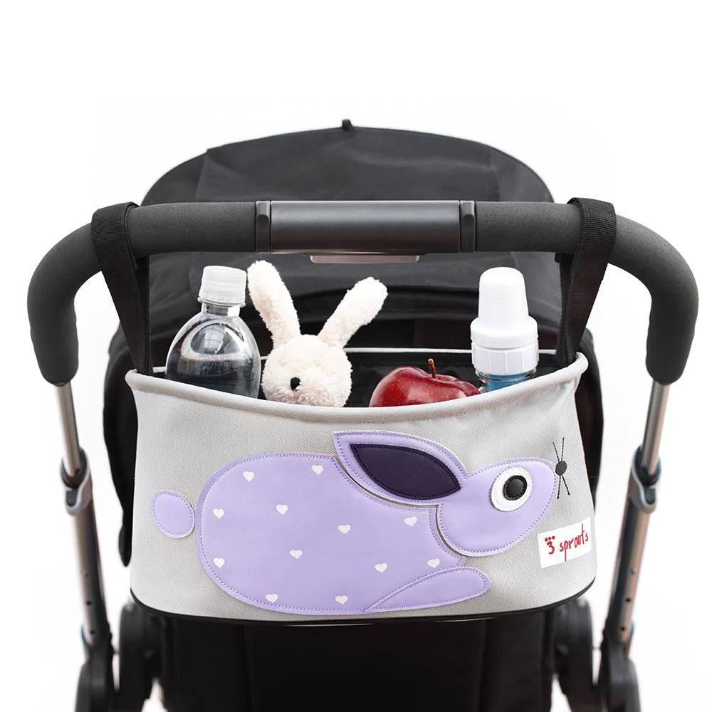 3 Sprouts Rabbit Stroller Organiser