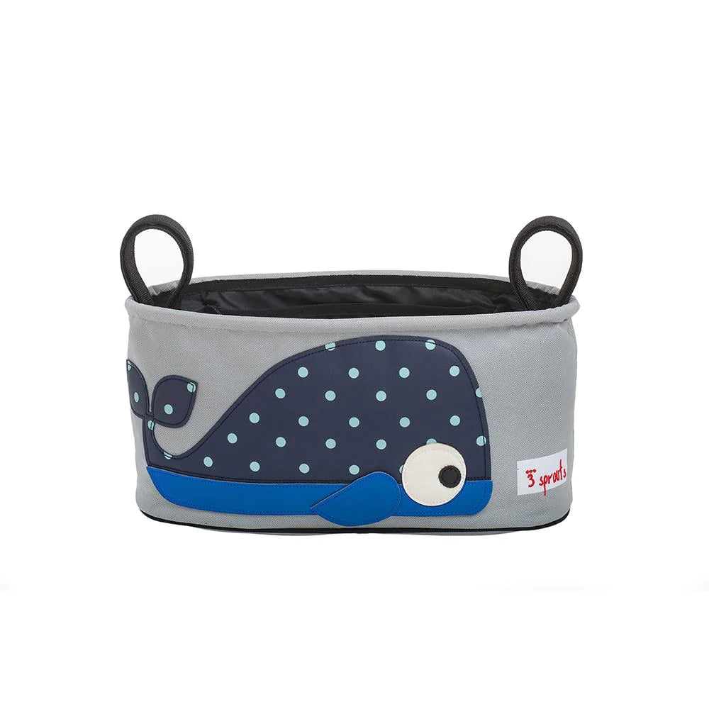 3 Sprouts- Whale Stroller Organizer