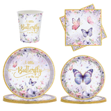 Party & Box Birthday Series Purple Butterfly