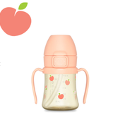 Grosmimi - PPSU Straw Cup Peach Flower 200ml & 300ml
