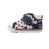 Miki House Double.B Canvas Second Step Sneakers Hight Top