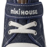 Miki House Baby Second Shoes Indigo Blue