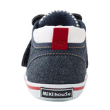 Miki House Double.B Second Step Denim Baby Shoes