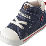 Miki House Baby Second Shoes Indigo Blue