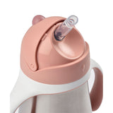 Beaba - STAINLESS STEEL STRAW CUP 250 ML -Pink
