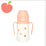 Grosmimi -Stainless Steel Straw Cup - Peach Flower