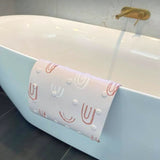Wriggle Crew -Baby Bath Mat - Boho Bows