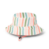 Crywolf- REVERSIBLE BUCKET HAT - Summer Stripe