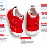 Miki House Puchi First Baby Shoes