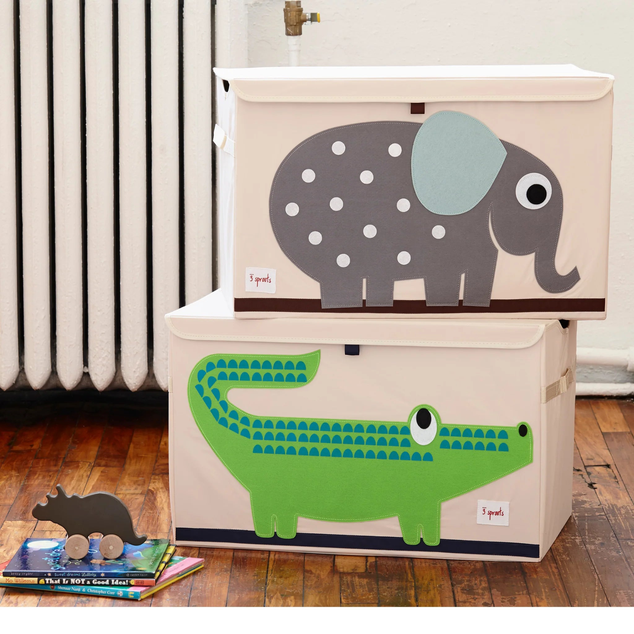 3 Sprouts- Crocodile Toy Chest
