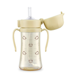 PPSU DotGom Straw Cup Grosmimi (Butter)
