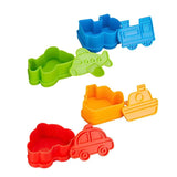 Torune Mama's Assist Bento Lunch Sandwich Bread Mold Cutters and Stamps (Vehicle)