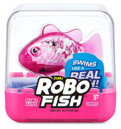 ZURU Robo Alive Robo Fish Series 3 Colour Change Fish