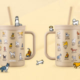 Thermos x Zero Per Zero The Compact Straw Mug & Tumbler 600ml