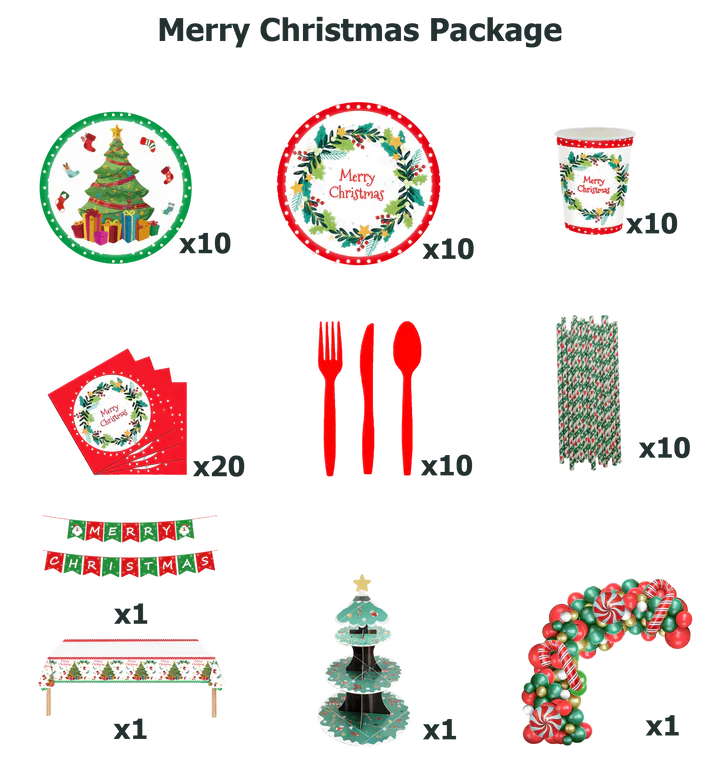 Party & Box Christmas Party Merry Christmas