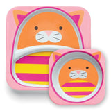 Skip Hop Cat Zoo Melamine Set- Cat