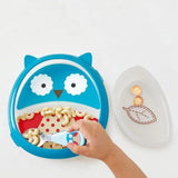 Skip Hop Zoo Smart Serve Plate & Bowl Owl