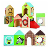Skip Hop Alphabet Zoo ABC House Blocks