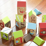 Skip Hop Alphabet Zoo ABC House Blocks