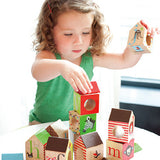 Skip Hop Alphabet Zoo ABC House Blocks