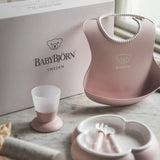 BabyBjorn Baby Dinner Set (Pink, Blue, Green & Yellow)