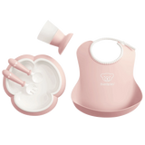 BabyBjorn Baby Dinner Set (Pink, Blue, Green & Yellow)