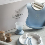 BabyBjorn Baby Dinner Set (Pink, Blue, Green & Yellow)