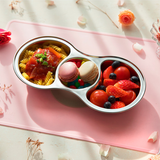 Grosmimi Stainless Steel Suction Plate 3-Compartment