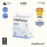 CozyBunny Family Care Bundle – Antibacterial Tissues & Botanical Defense Wipes