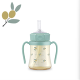 Grosmimi - PPSU Straw Sippy Cup - Leaf