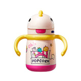 BabyCare Dinosaur Kids Insulated Straw Bottle